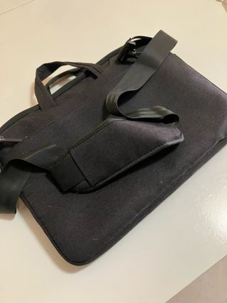 Maletín Bolso Portátil gris