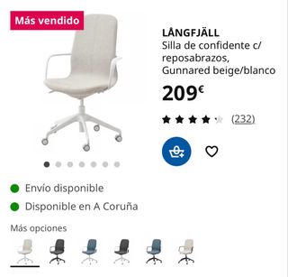 Oficina completa Ikea en perfecto estado