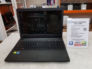 Lenovo Ideapad 100-15IBD Intel Core i3 SSD 480GB