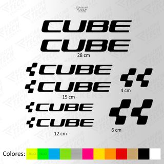 Pegatinas CUBE