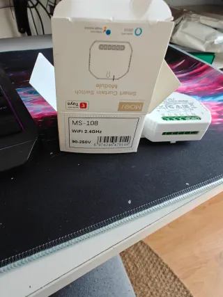 Módulo Interruptor Persianas WiFi MOES MS-108