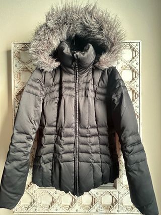 Anorak plumas Calvin Klein Negro Talla 38