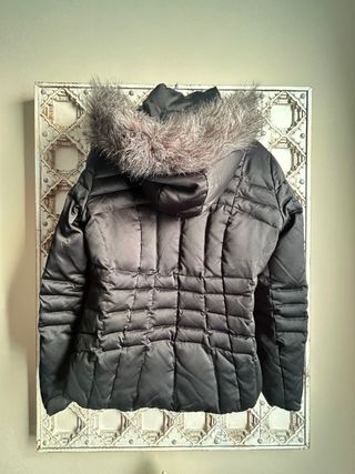 Anorak plumas Calvin Klein Negro Talla 38