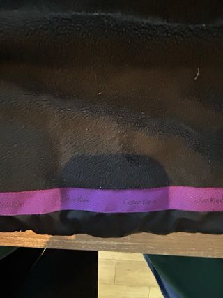 Anorak plumas Calvin Klein Negro Talla 38