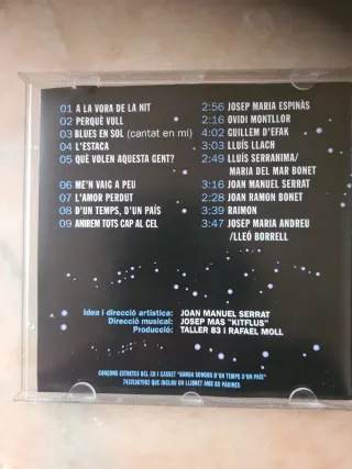 CD 9 Cançons d'un Temps d'un País - Serrat