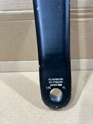 Biela Izquierda Shimano XT