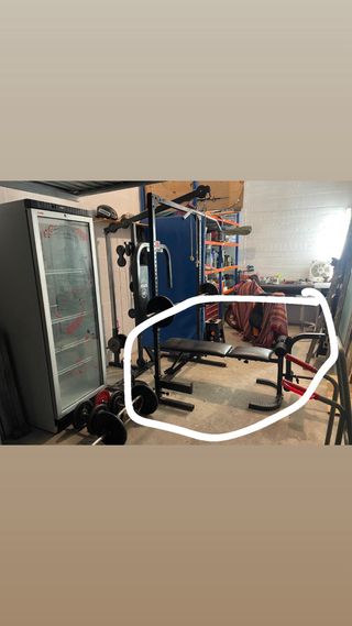 !OFERTA HOY! Banco de pesas multipower