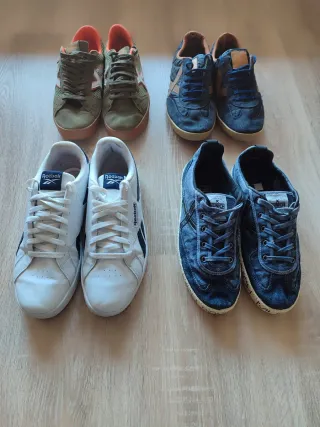 Lote Zapatillas Reebok y Munich. Talla 43