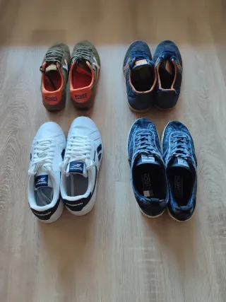 Lote Zapatillas Reebok y Munich. Talla 43