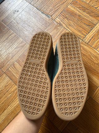 Zapatillas Puma Suede Marrones/Verdes