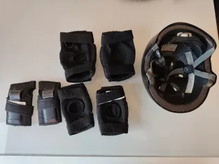 Set Patinete, Casco y Protecciones