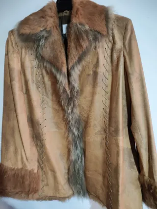 Chaqueta de piel natural mujer