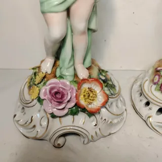 Von Schierholz Candelabros Porcelana 30cm