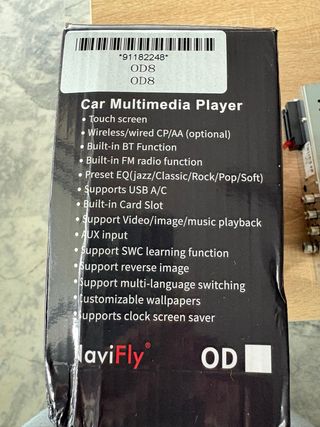 Radio Coche Android Auto/Apple Car Play