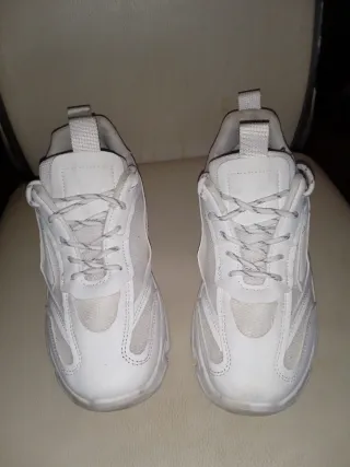 Zapatillas deportivas blancas mujer