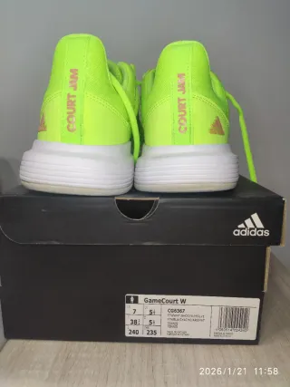 Zapatillas Adidas Courtjam Bounce W Flúor