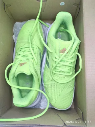 Zapatillas Adidas Courtjam Bounce W Flúor