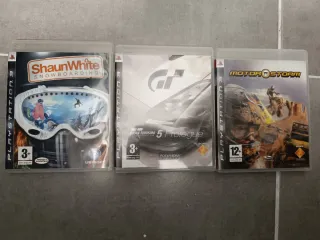 Giochi PS3: Shaun White, GT 5, Motor Storm
