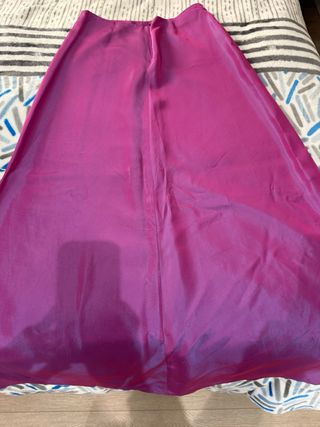 Vestido Mango Morado Talla S/36