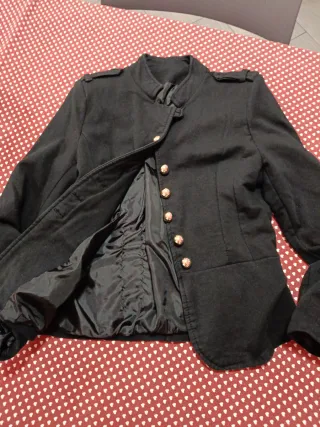 Giacca stile militare nera