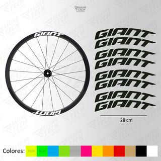 Pegatinas Giant para llantas