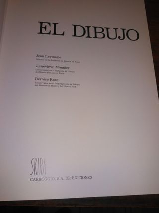 Historia de un arte EL DIBUJO