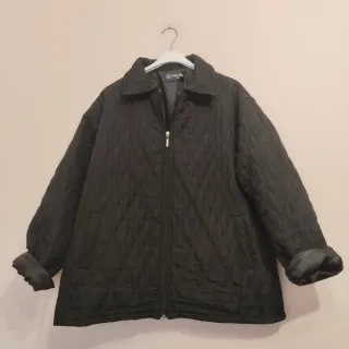 Cazadora acolchada negra talla XXL