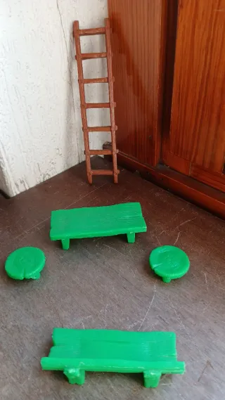 Giardino dei puffi Playset mobiliario de jardín