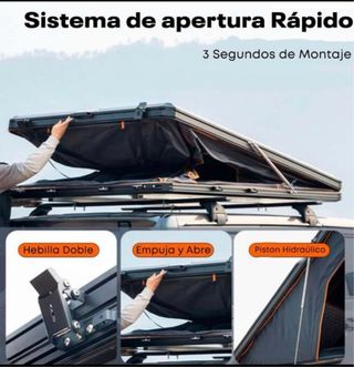 Tienda de campaña de coche en cuña