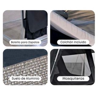 Tienda de campaña de coche en cuña