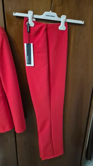 Tailleur Sandro Ferrone Rosso con Cartellino