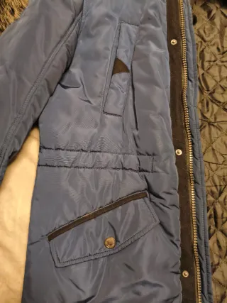 Abrigo Guess Hombre Talla M Azul