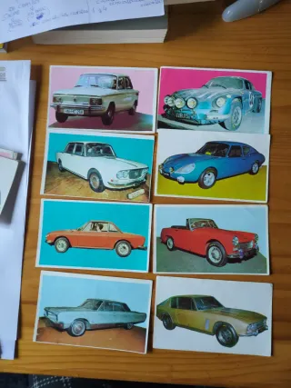 Cromos sueltos colección auto-color ,39 cromos