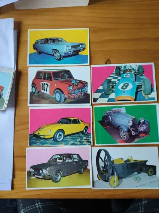 Cromos sueltos colección auto-color ,39 cromos