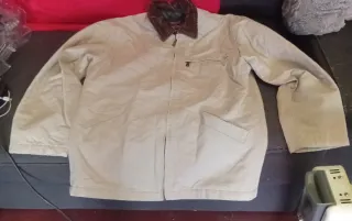 Chaqueta Beige y Marrón