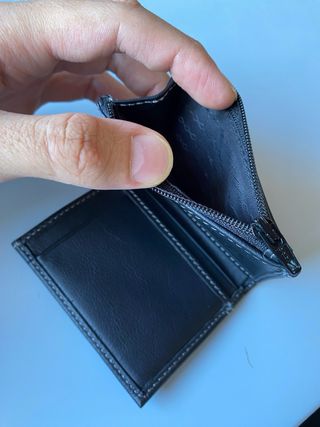 Portafogli nero da uomo