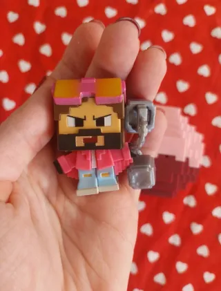 Mini figura coleccionable de Minecraft (Mattel)