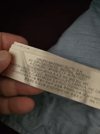 Pantalones Massimo Dutti granates