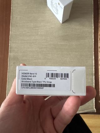 Honor Band 10 Negro
