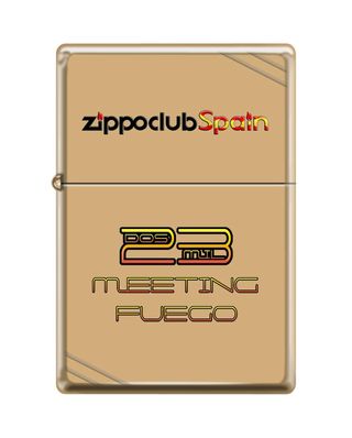 Incontro Zippo Club Spagna Fuego Edizione Limitata