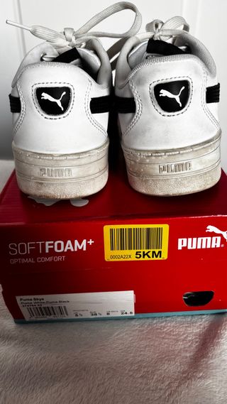 Zapatillas Puma Mujer.Talla 38.5. Poco uso