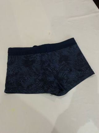 Bañador estampado hojas