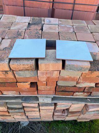 Azulejos blanco mate 20x20