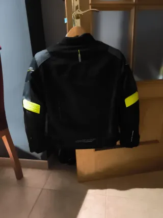 Chaqueta Moto Negra Talla S
