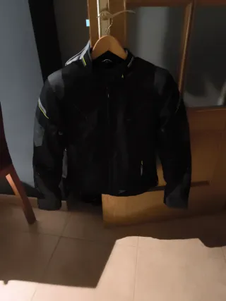 Chaqueta Moto Negra Talla S