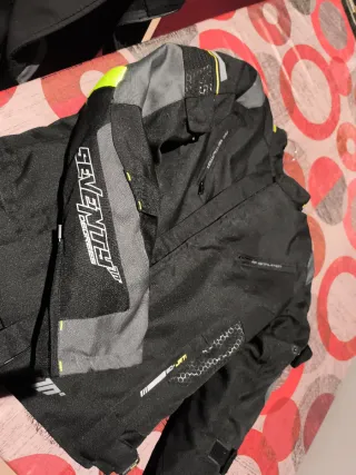 Chaqueta Moto Negra Talla S