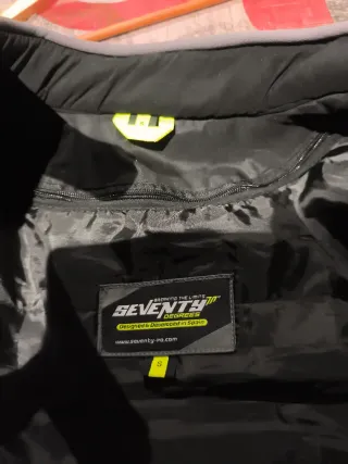 Chaqueta Moto Negra Talla S