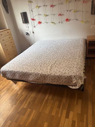 Somier y colchón 150x190 cm