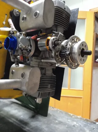 Motor Gasolina Aeromodelismo NGHTwin