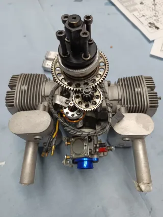 Motor Gasolina Aeromodelismo NGHTwin